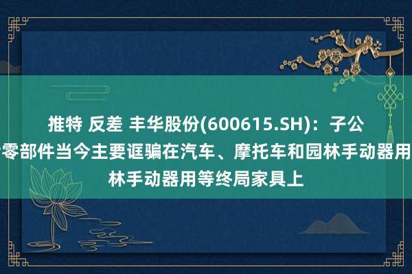 推特 反差 丰华股份(600615.SH)：子公司的镁铝合金零部件当今主要诓骗在汽车、摩托车和园林手动器用等终局家具上