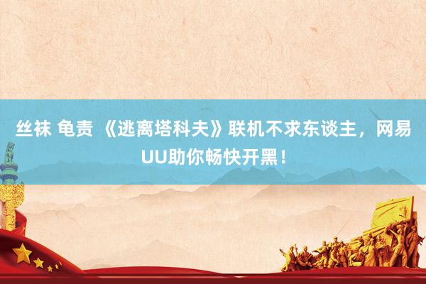 丝袜 龟责 《逃离塔科夫》联机不求东谈主，网易UU助你畅快开黑！