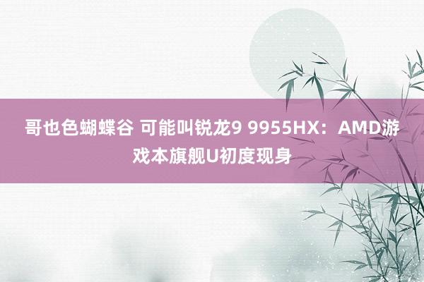 哥也色蝴蝶谷 可能叫锐龙9 9955HX：AMD游戏本旗舰U初度现身