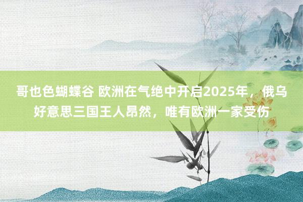 哥也色蝴蝶谷 欧洲在气绝中开启2025年，俄乌好意思三国王人昂然，唯有欧洲一家受伤