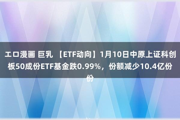 エロ漫画 巨乳 【ETF动向】1月10日中原上证科创板50成份ETF基金跌0.99%，份额减少10.4亿份